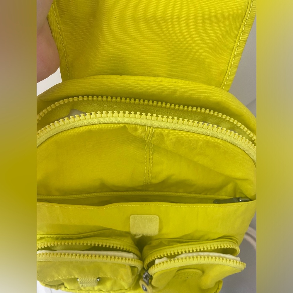 Cute Mini Backpack -Kipling Brand (Highlighter Ye… - image 3